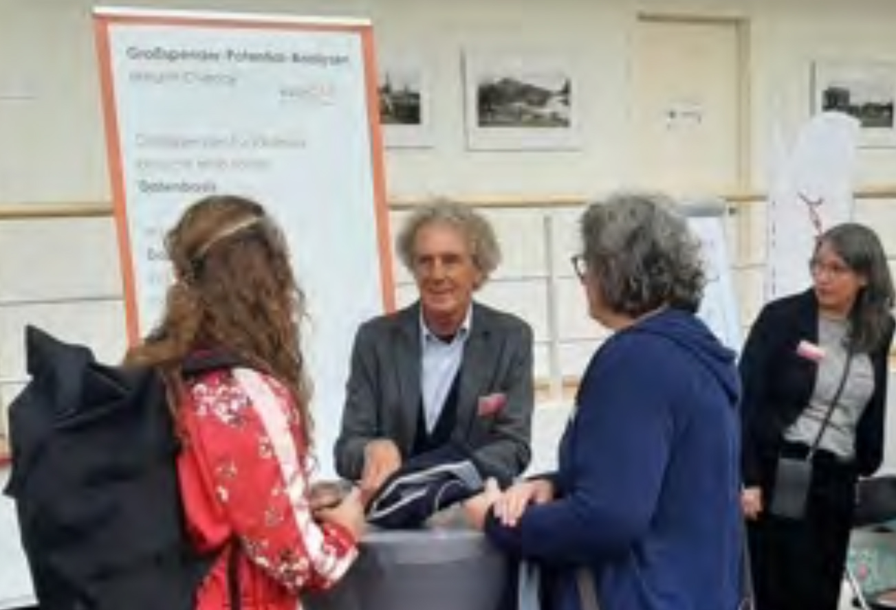 Karl Hoogeven von eliteONE beim Fundraisingtag